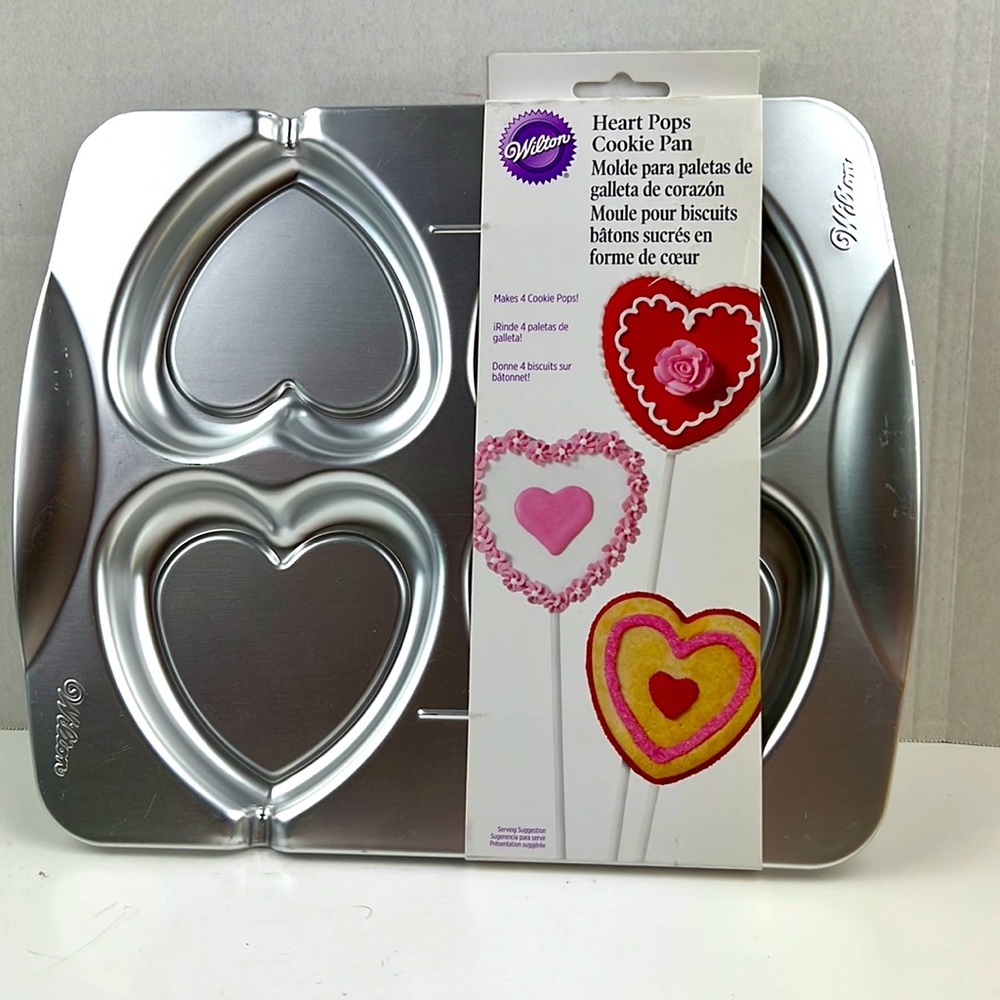 Wilton cookie pop pan new
